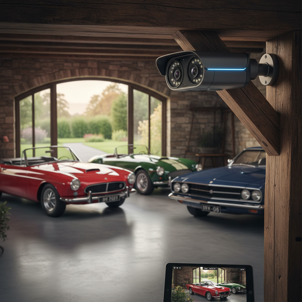 Securing Your Treasures: The Best Outdoor Cameras for Classic Car Collections