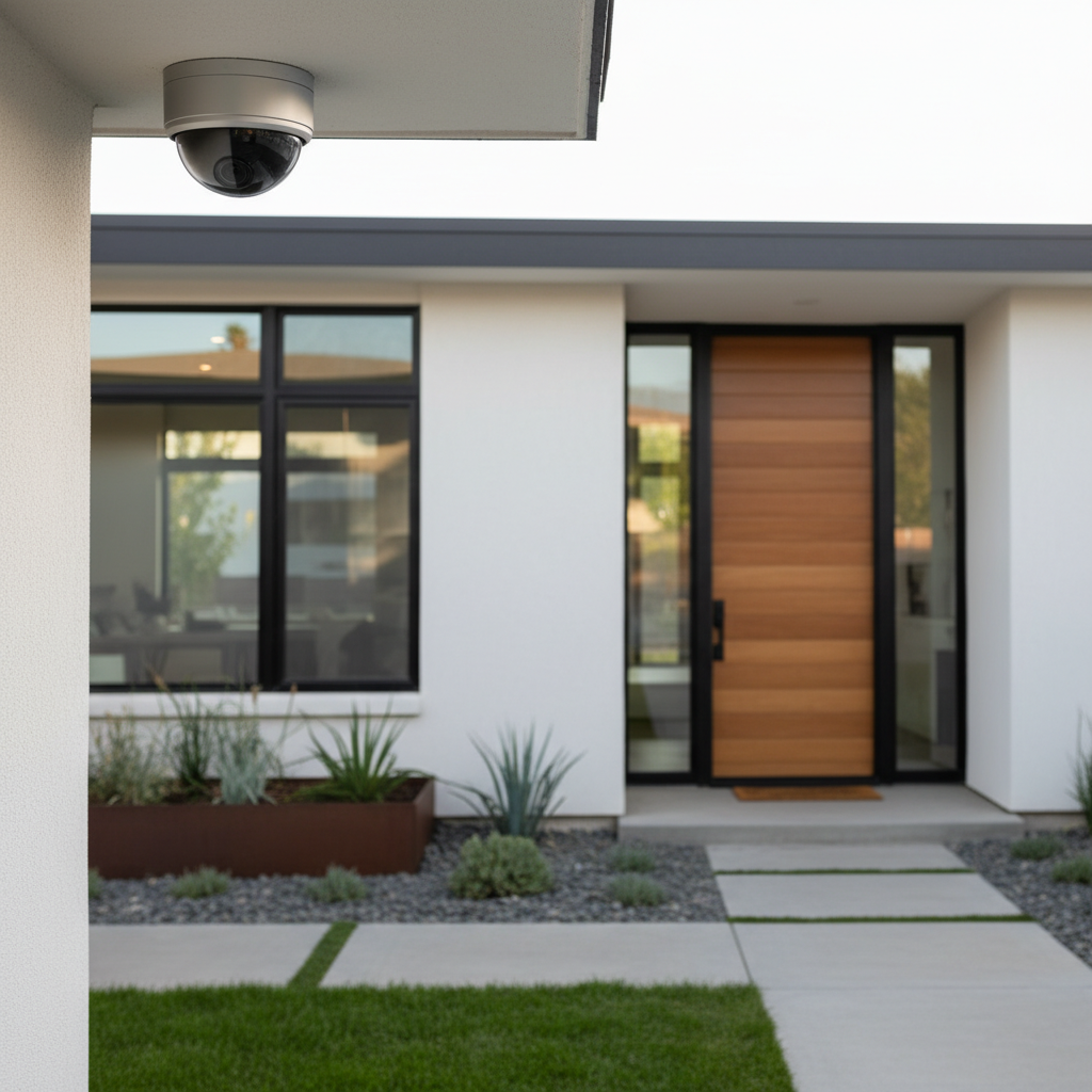 Best Outdoor Camera for a Contemporary Front Yard: Blending Security and Style