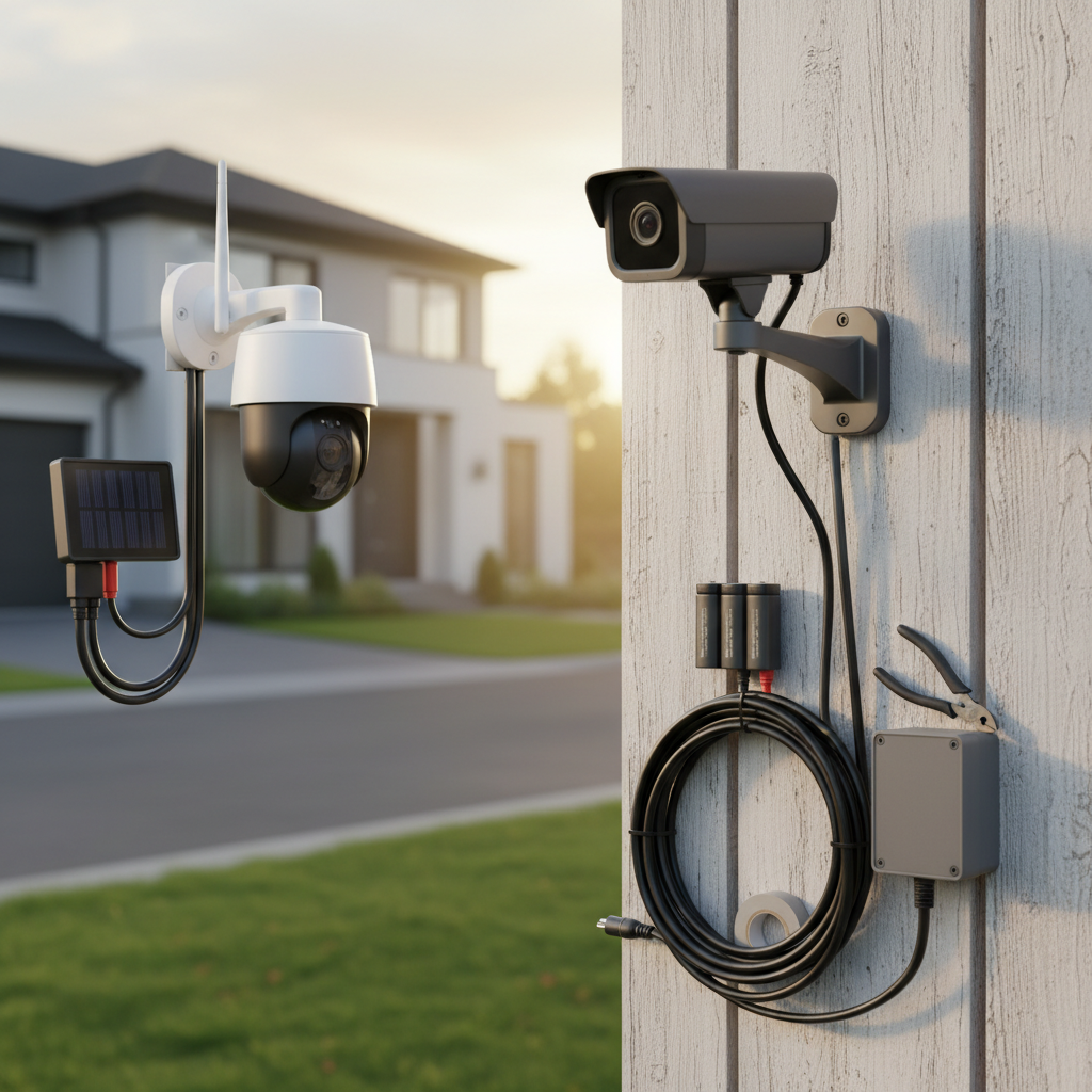 Outdoor Camera vs. Wired Systems: Finding Your Best Home Security Choice